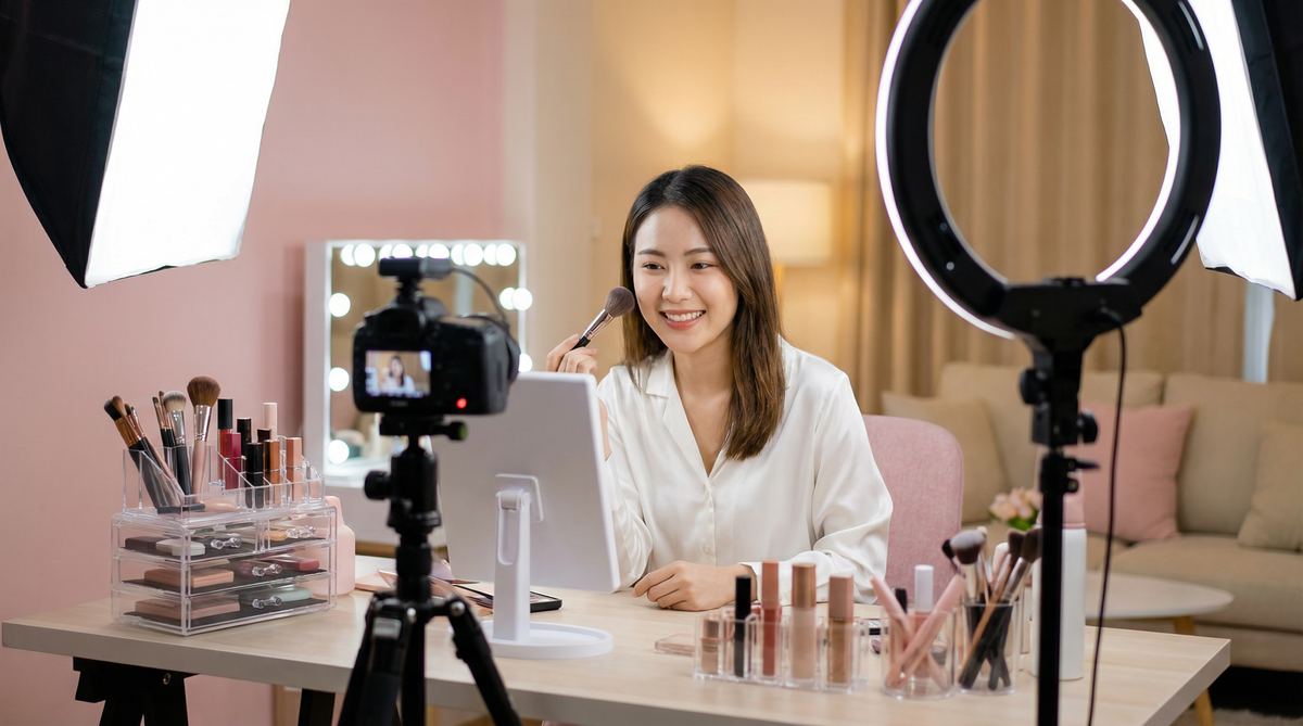 汤不热美妆视频教程